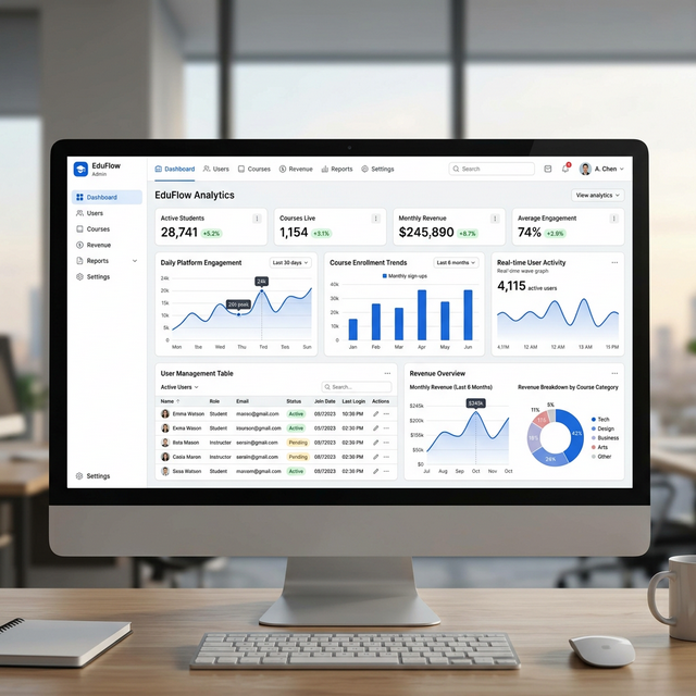 Praveenya Institution Dashboard